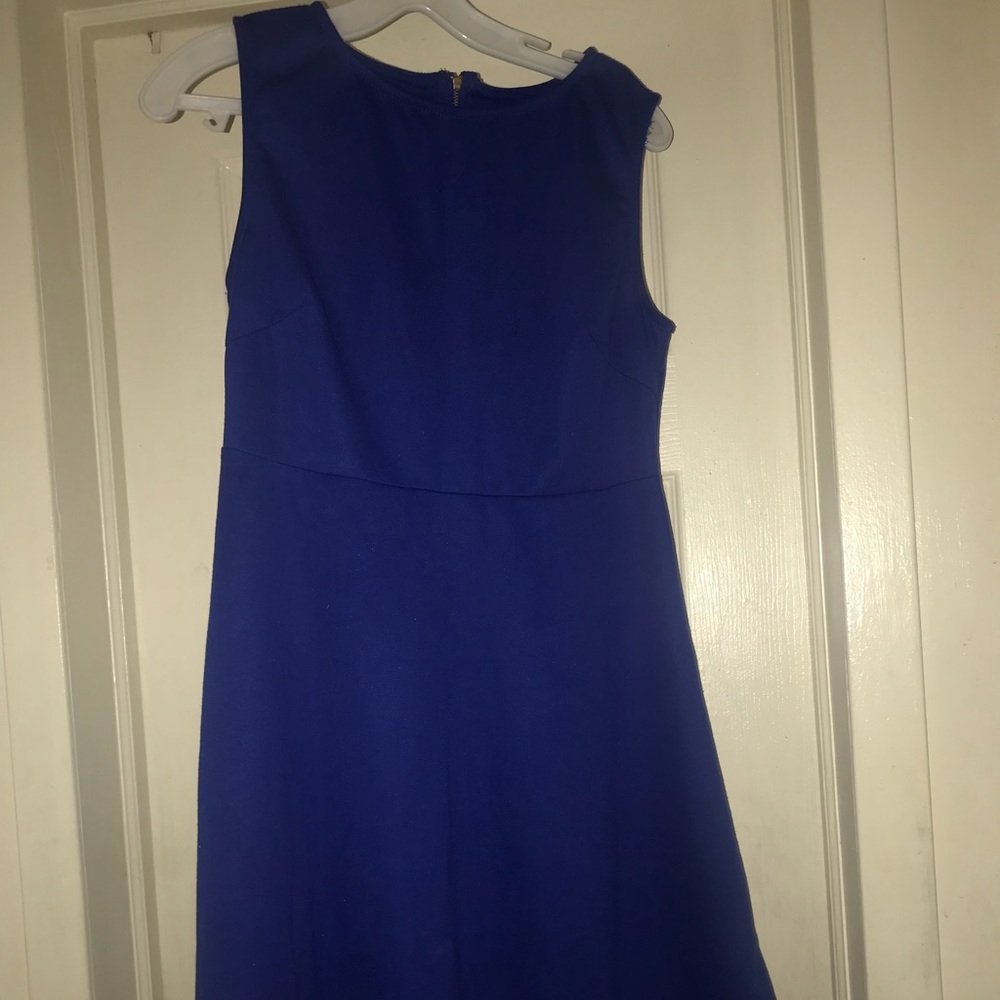 Blue dress